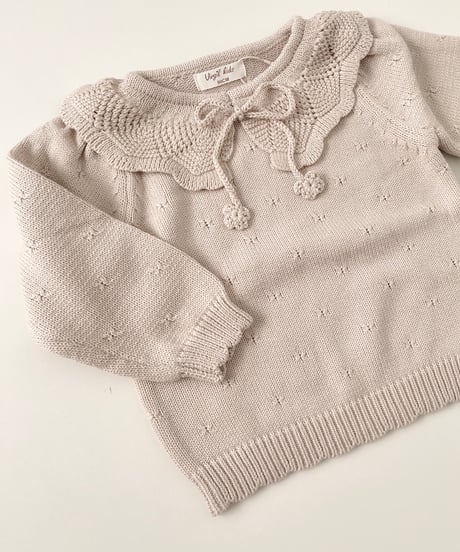 即納ribbon knit