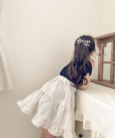 即納la camel latte skirt