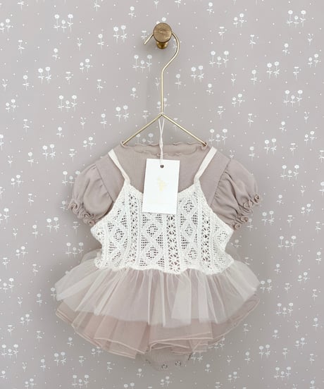 即納  Knit Bustier