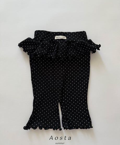 即納aosta kiki frill pants