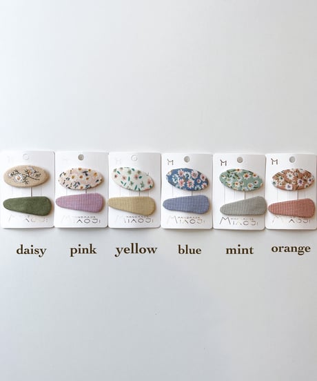 即納flower pin set