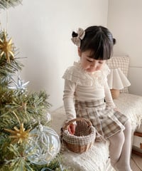 即納 stand frill lace collar