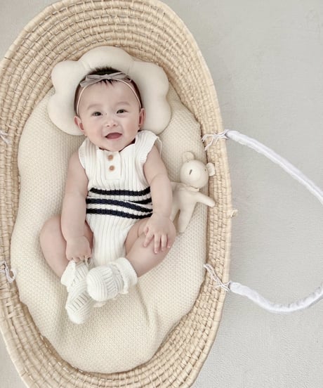 即納Cotton lib knit suit
