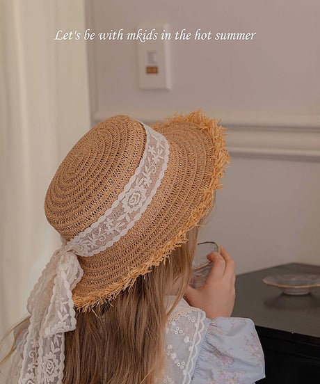 即納 Mayo straw hat