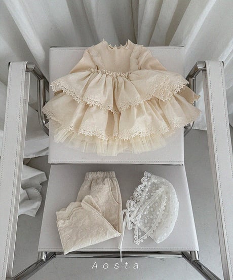 即納 aosta Lace rabbit hat
