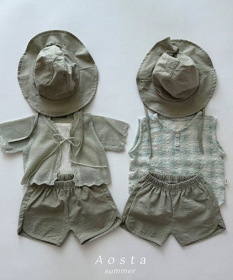 即納aosta Summer short pants
