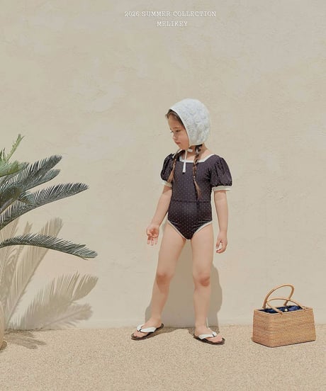 予約 melikey Mini dot swimming suit