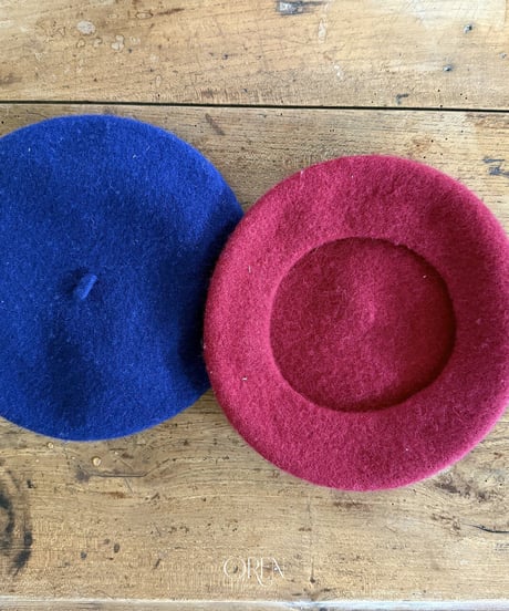 予約 OREN Kids' Wool Beret