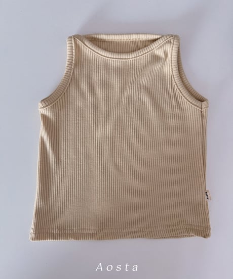 即納 aosta Everyday sleeveless tee