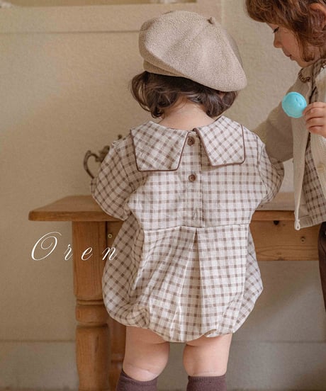 即納 OREN  Brunette mini check suit