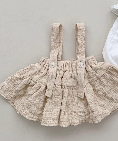 即納Wrinkle vacation skirt