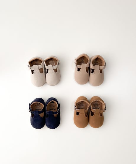 即納baby scallop  antique shoes