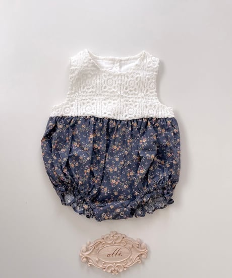 即納 Crochet Flower Rompers