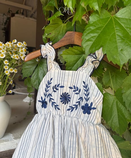 予約 OREN Casa Stripe Dress