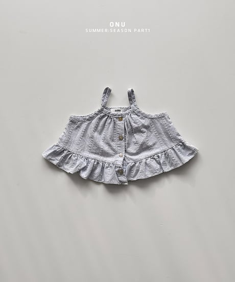 即納 ONU Frill Nashi blouse