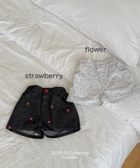 予約ninibello Berry Garden Pants