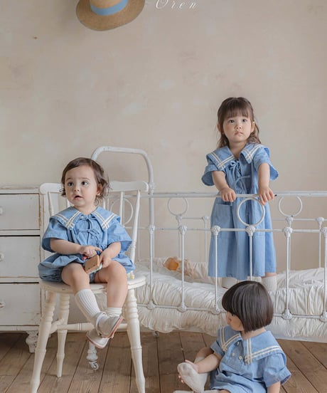 予約 OREN Mare Sailor Dress (ママとお揃い)