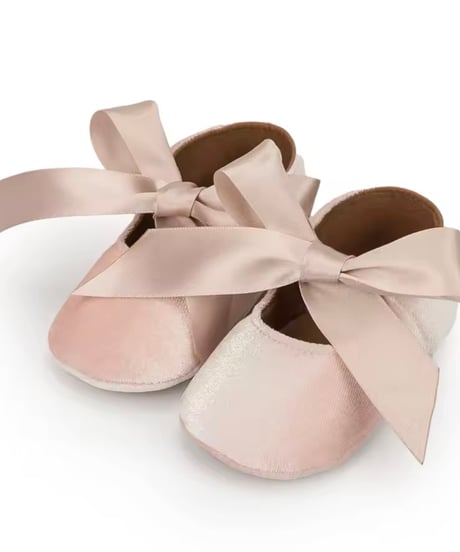 即納ribbon satin shoes