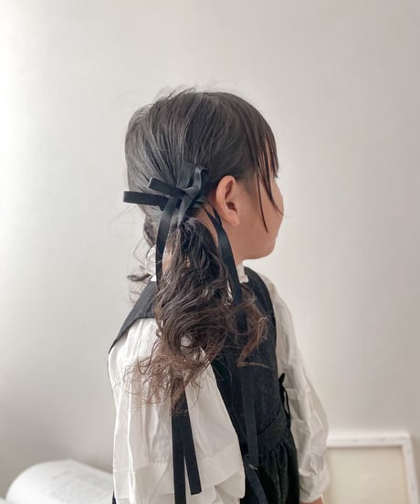 即納 double ribbon pin set