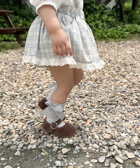即納OREN  Petite ribbon half socks