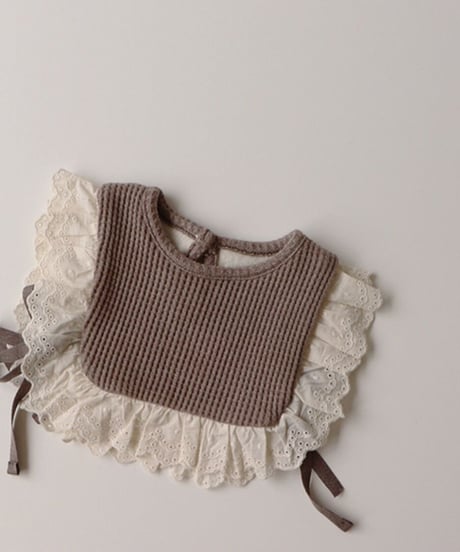 即納peekaboo thermal ribbon bib