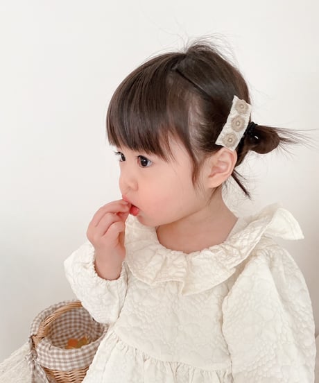 即納natural flower pin set