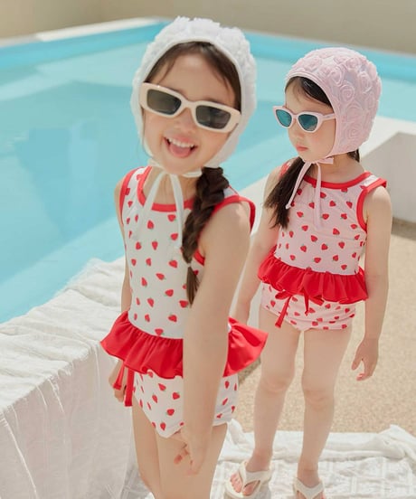 予約 melikey Rose Lace Swim Cap