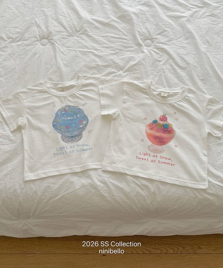 予約ninibello Summer bingsu tee