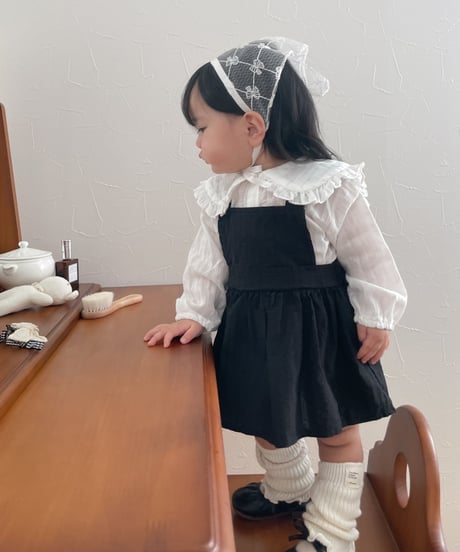 即納 Frill suspenders
