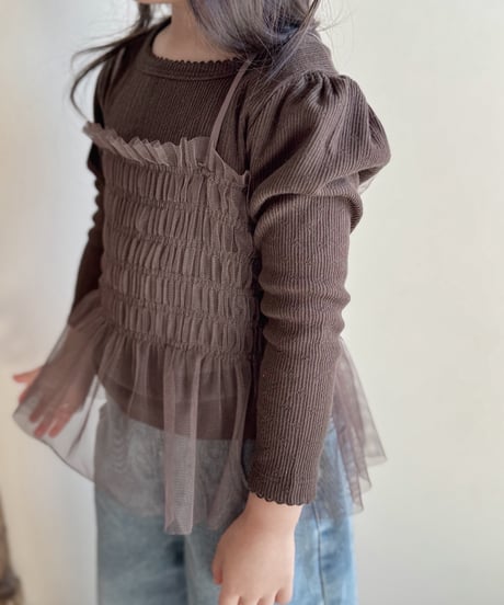 即納puipui Shasha bustier