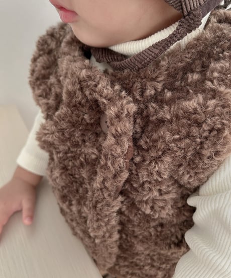 即納 nunubiel Fur vest