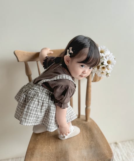 即納 check skirt bloomer