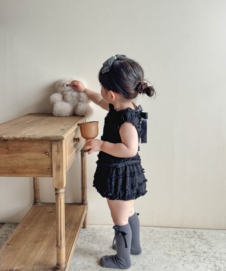 即納 bebe nine Lulu Bloomer Set