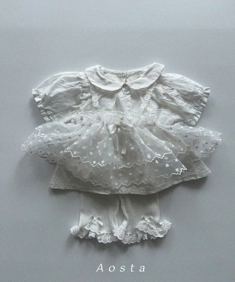 即納aosta lace strap bustier