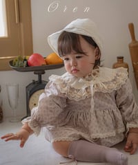 即納 OREN Miele Lace Neck Cape