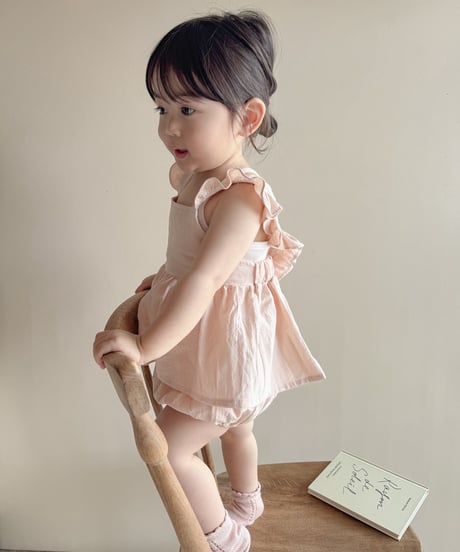 即納 bebe nine Rael frill set