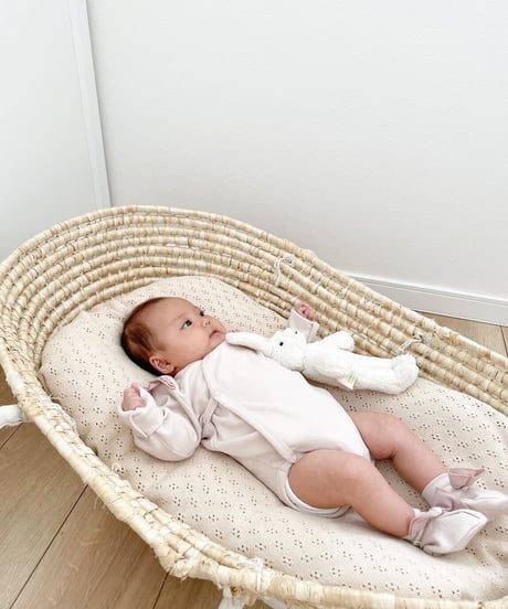 即納new born  ribbon shoes set