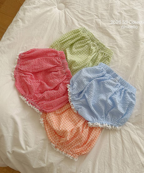 予約ninibello Bubble Pop Skirt Bloomer