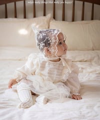 即納  Sherry lace bonnet