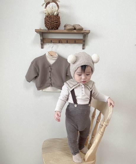 即納brashed  bear  bonnet