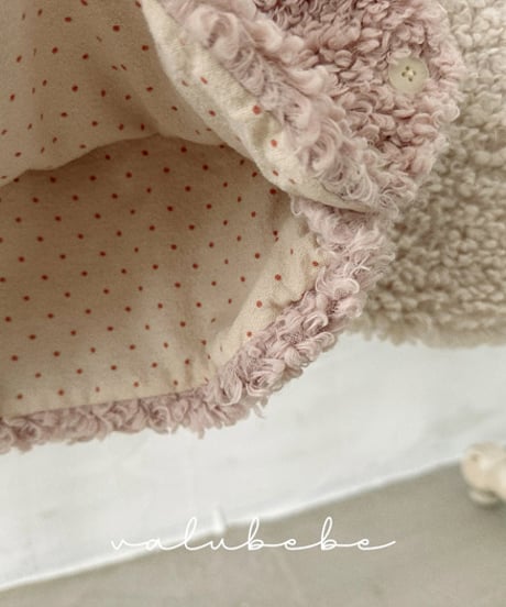 即納 valubebe Baby sheep vest(bebe)
