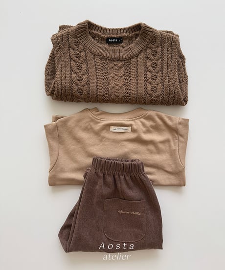 即納aosta Essential tee
