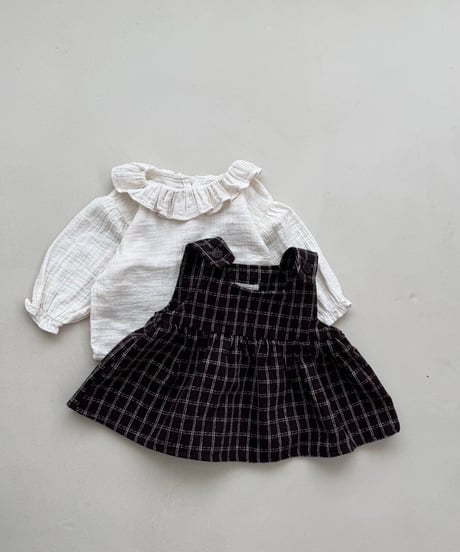 即納 mimi market Nougat Blanc blouse