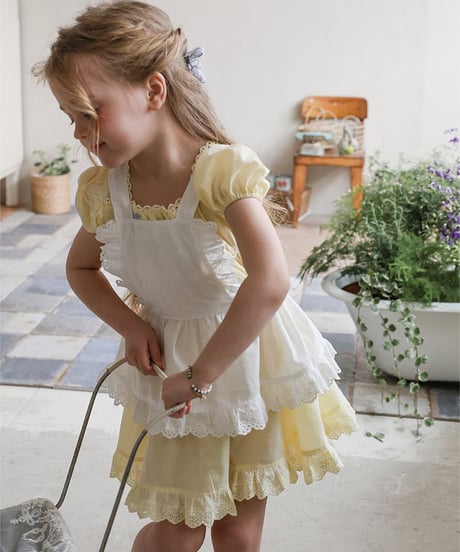 予約 FLO Print apron