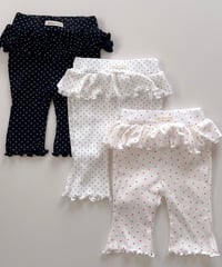 即納aosta kiki frill pants