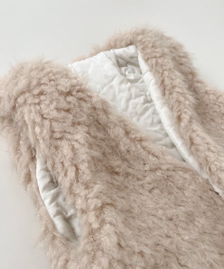 即納poodle  vest
