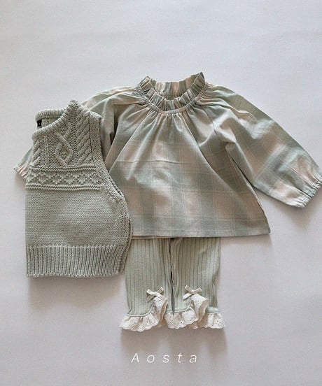 即納 aosta Camellia Leggings