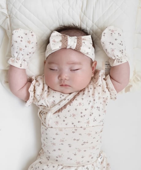 即納new born flower coordinate set
