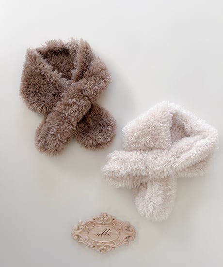 即納nunubiel Wool muffler