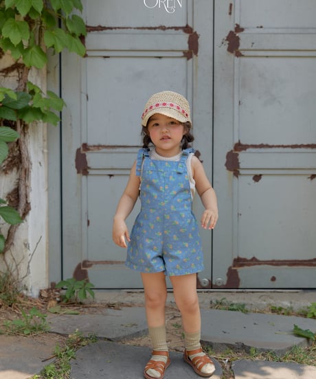 予約 OREN Camellia Jumper Overalls